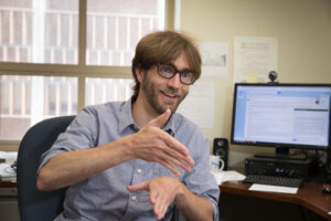 Wesley Campbell, associate professor of physics and astronomy